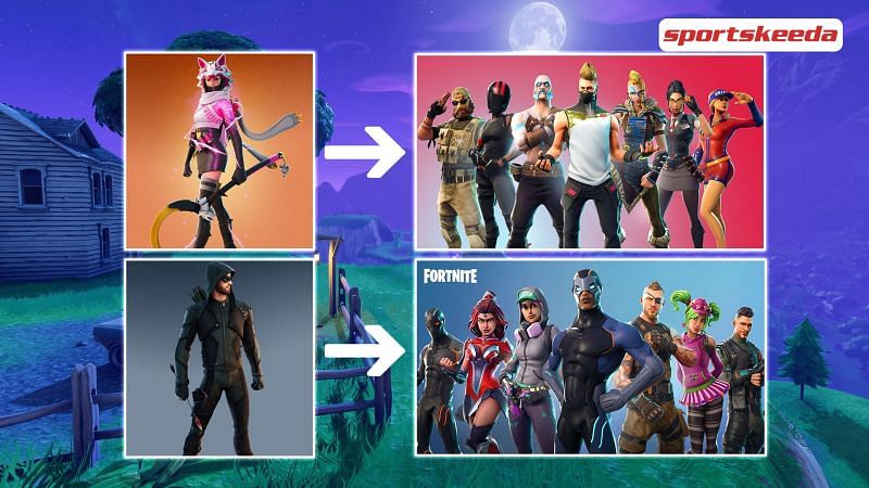 Revelation New Free Skins Fortnite Fortnite Monthly Crew Packs Inspiration May Come From Old Seasons As Fans Make A Shocking Revelation