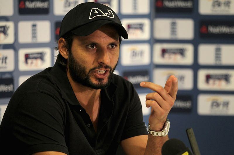 Shahid Afridi played for the Multan Sultans in PSL 2021.