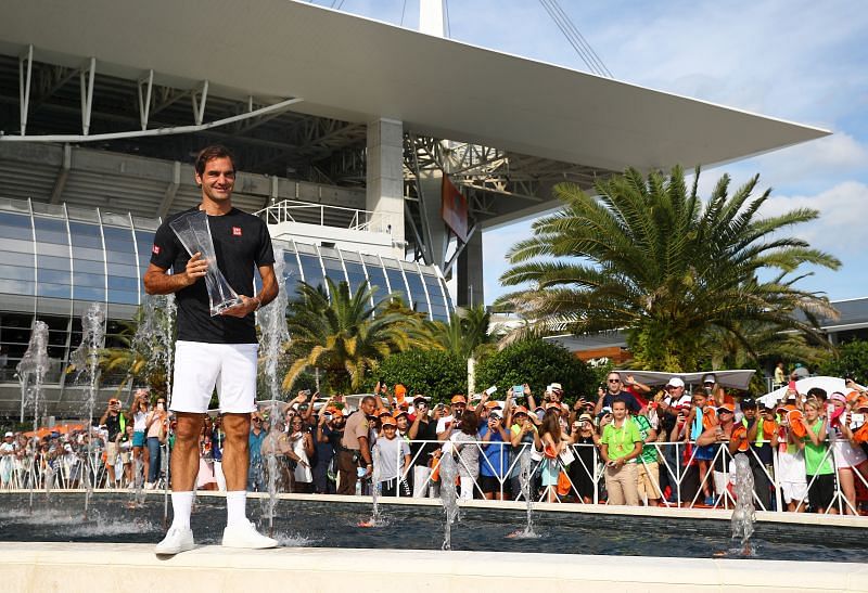 Miami Open 2019 champion Roger Federer is also missing from the field