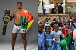 Watch: Francis Ngannou plans to put his UFC title in a public place in Cameroon to inspire kids
