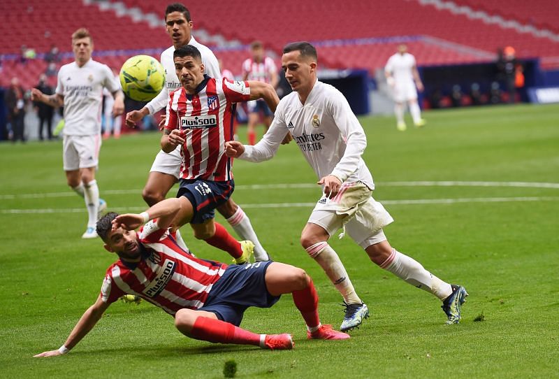 Atletico Madrid conceded a late goal