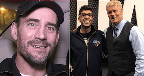 CM Punk, Tony Khan, and Cody