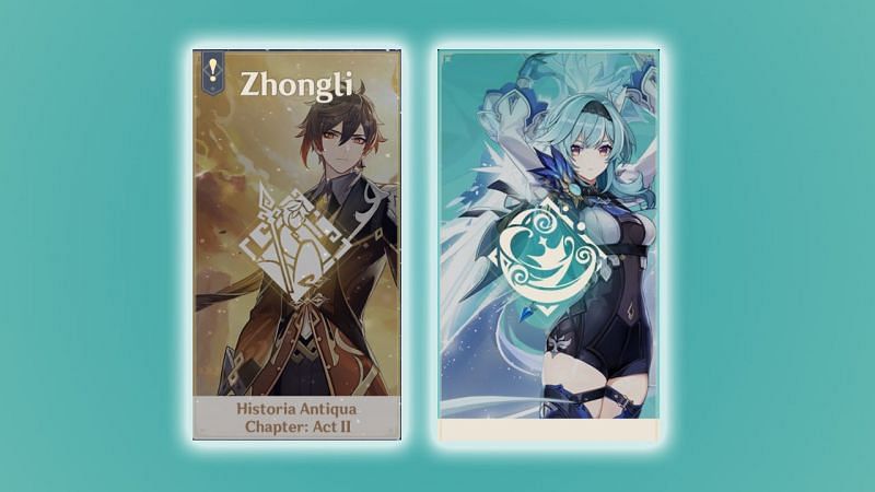 Eula And Zhongli S Story Quests Spotted In Genshin Impact 1 5 Leaks