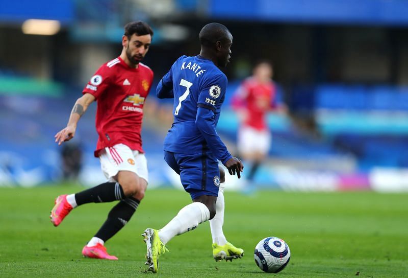 Chelsea midfielder N&#039;Golo Kante put in a scintillating performance against Manchester United