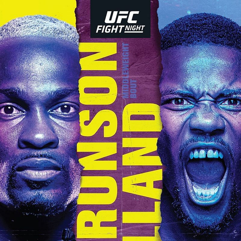 UFC Vegas 22: Brunson vs Holland is scheduled to take place on March 20, 2021