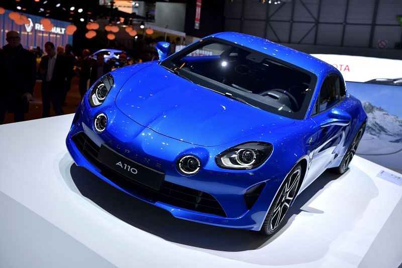 The modern Alpine A110. Photo: Harold Cunningham/Getty Images