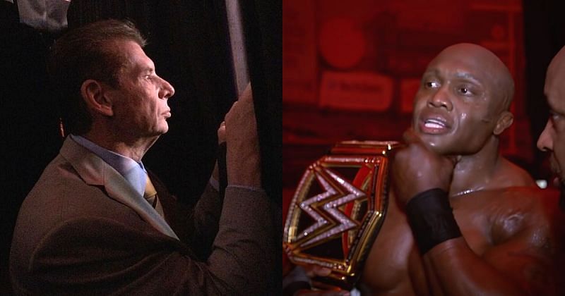 Vince McMahon and Bobby Lashley.