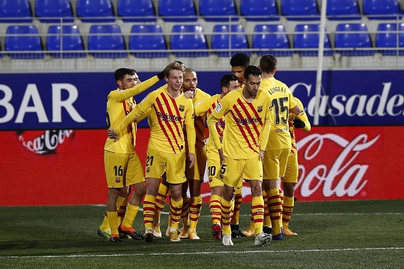 Barcelona take on SD Huesca this weekend