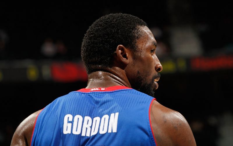 Ben Gordon with the Detroit Pistons.