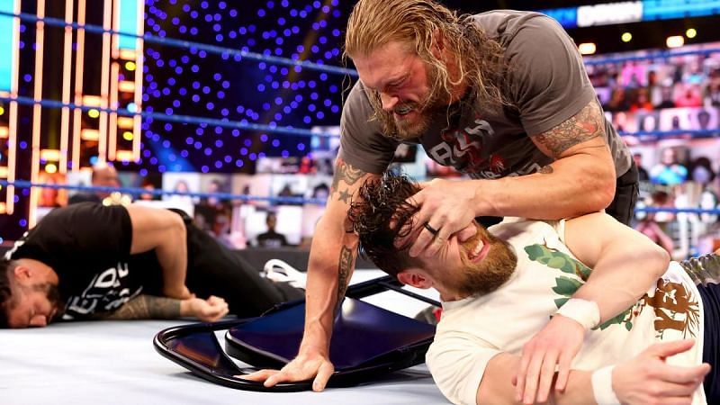 Edge is done with all the changes to his WrestleMania match