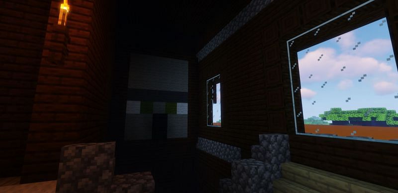 Shown: An ominous Illager head wall (Image via Minecraft)