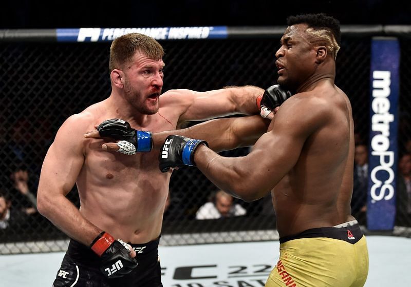 Stipe Miocic defends his title against Francis Ngannou at UFC 220