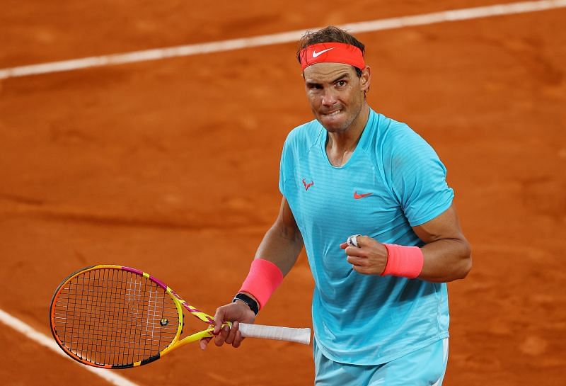 Rafael Nadal at 2020 Roland Garros