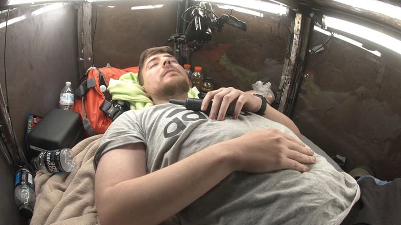 MrBeast Leaves Fans Anxious After Literally Burying Himself Alive In ...