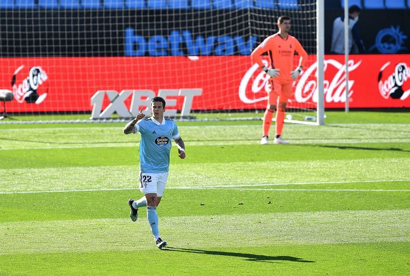 Santi Mina scored for Celta Vigo