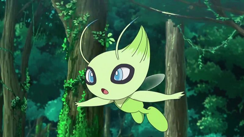 Celebi (Image via The Pokemon Company)