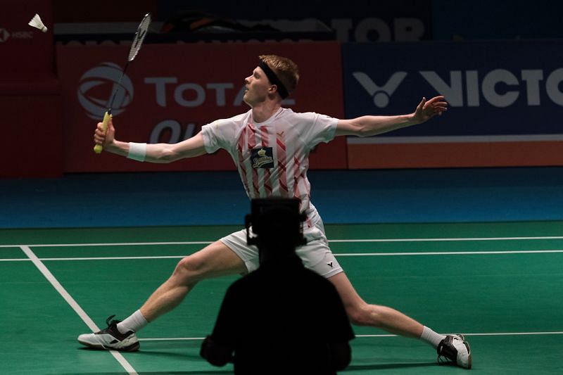 Antonsen had a good chance of an All England Open title last year before he got injured.