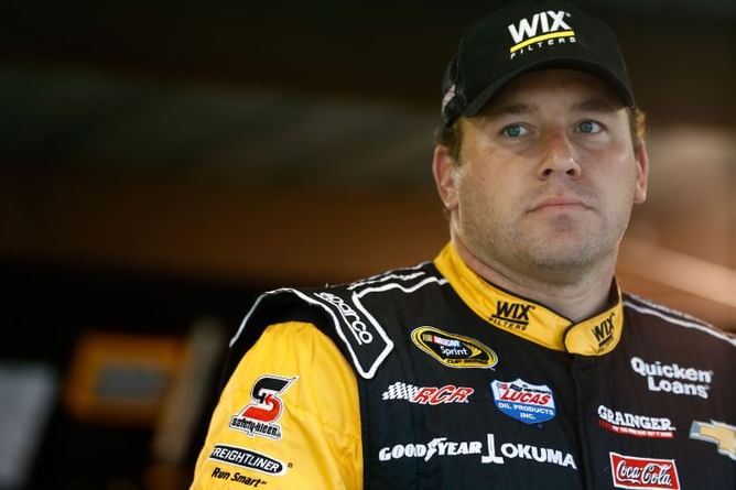 Ryan Newman does some Modified testing at Martinsville Speedway