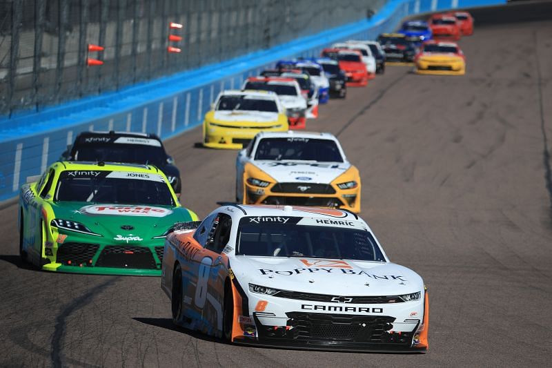 Daniel Hemric to start from pole for Dig 200 Saturday. Photo by Chris Graythen/Getty Images
