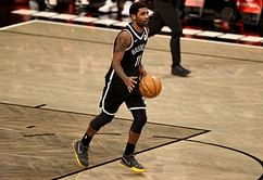 New York Knicks 112-117 Brooklyn Nets: Twitter explodes as Kyrie Irving stays hot to win battle of NY for his side