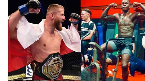 Jan Blachowicz and Israel Adesanya