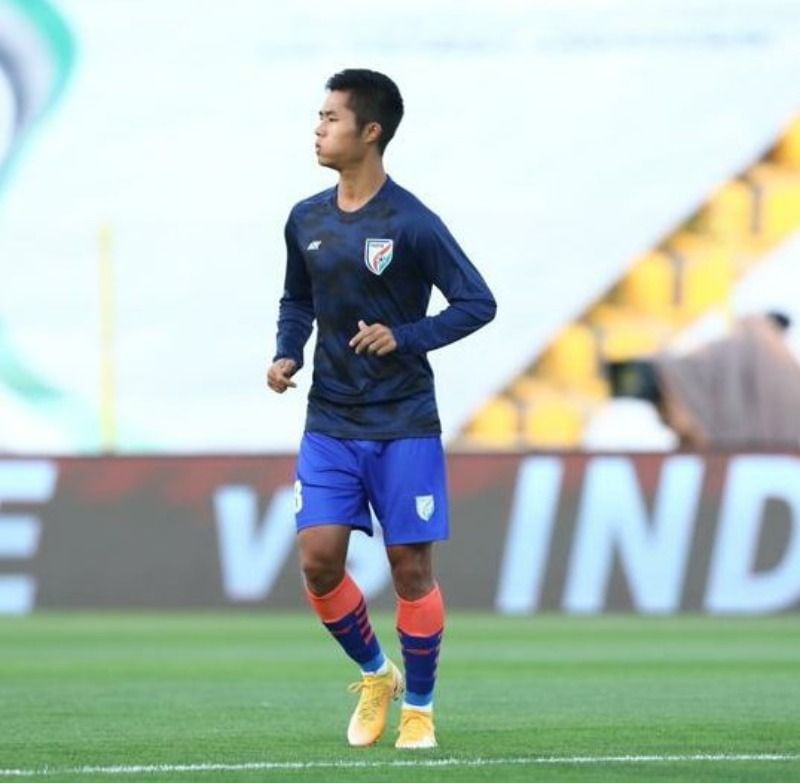 Lalengmawia gave a good account for himself and can challenge the likes of Anirudh Thapa and Rowllin Borges for a place in the starting line-up for India (Image Courtesy: AIFF Media)