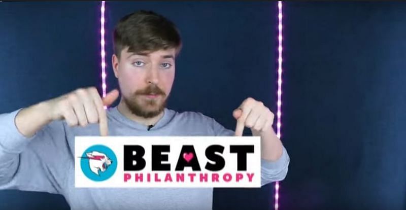 MrBeast has launched a brand new initiative  (image via Beast Philanthropy)