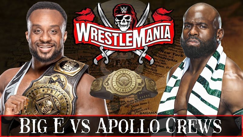 All signs suggest that Big E will once again defend the Intercontinental Championship against Apollo Crews