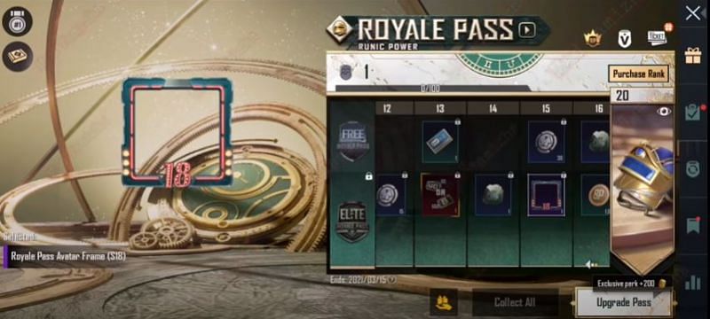 PUBG Mobile rank 15 reward (Image Via Mad Tamizha YT)