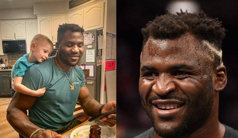 Knox Nicksick (left); Francis Ngannou (center and right)