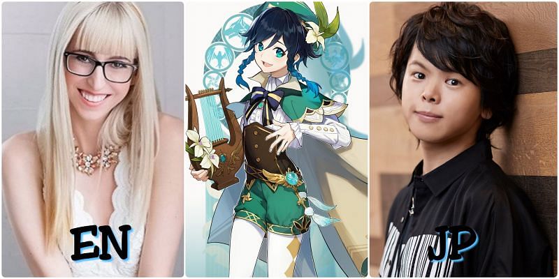 Voice actors of Venti