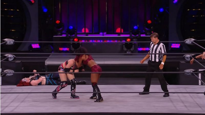 Red Velvet scored a big win ahead of her AEW Dynamite match.