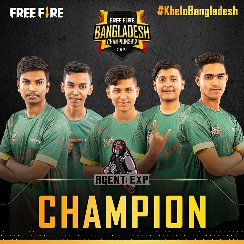 Team Agent EXP crowned champion of Free Fire Bangladesh Championship 2021