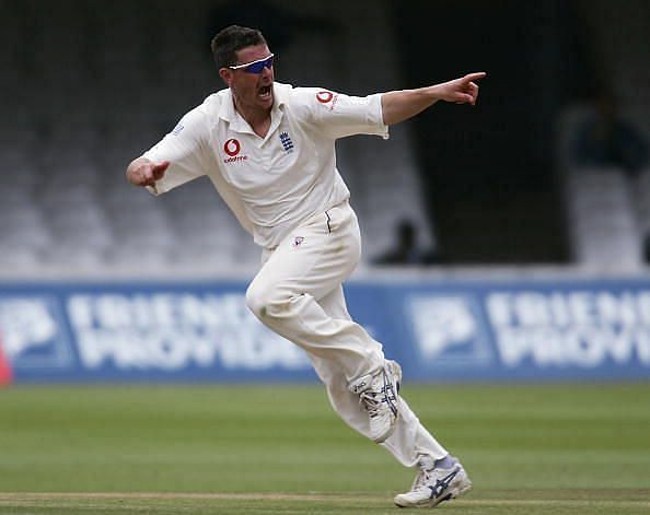 Ashley Giles claimed five wickets in the India-England ODI in Delhi in 2002.