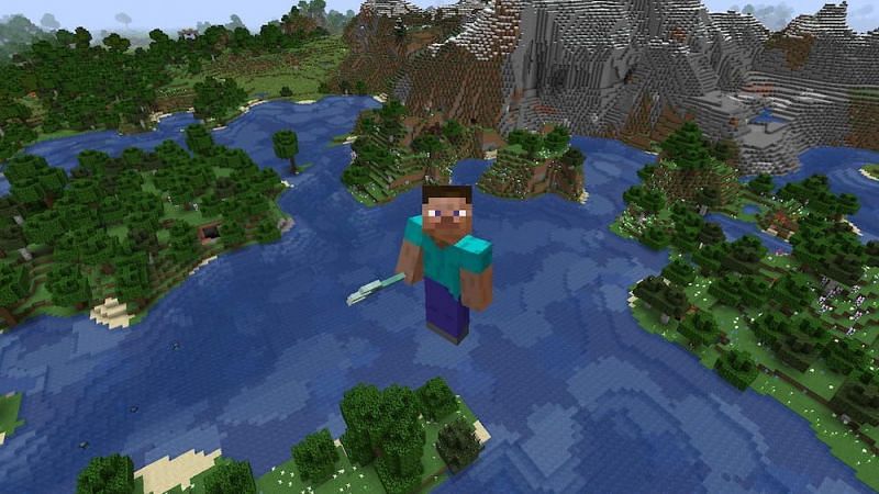 The impaling enchantment has different effects (Image via Minecraft)