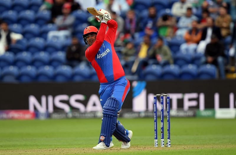 Mohammad Nabi scored a 15-ball 40 in the second T20I against Zimbabwe