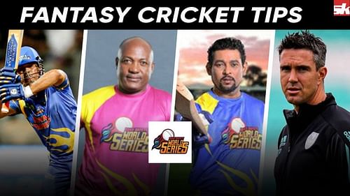 Dream11 Team for Sri Lanka Legends vs South Africa Legends - Road Safety World Series T20.