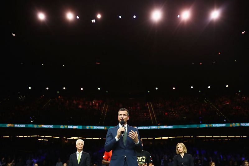 Richard Krajicek, the tournament director of the ABN AMRO World Tennis Tournament