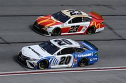 Bubba Wallace gaining ground after P16 finish at Atlanta