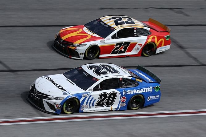 Bubba Wallace gaining ground after P16 finish at Atlanta