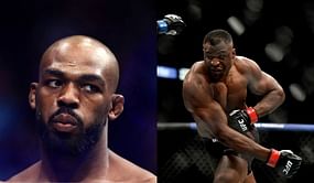 "Punching hard means sh*t" - Jon Jones plays down Francis Ngannou's knockout power in latest Twitter rant