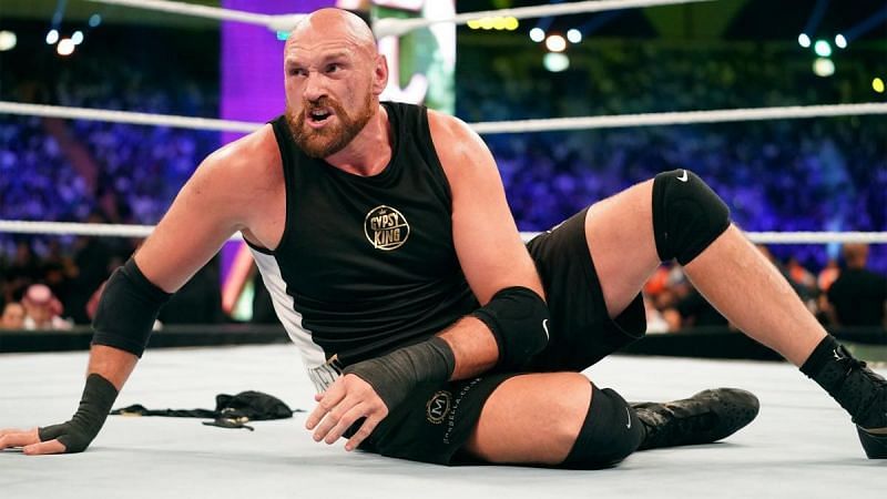 Tyson Fury faced Braun Strowman at WWE Crown Jewel 2019