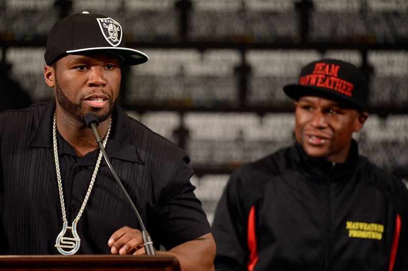 Curtis &#039;50 Cent&#039; Jackson(L) and Floyd Mayweather(R) used to be great friends