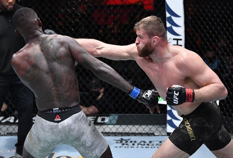 Jan Blachowicz proved to be slightly too big and strong for Israel Adesanya to handle.