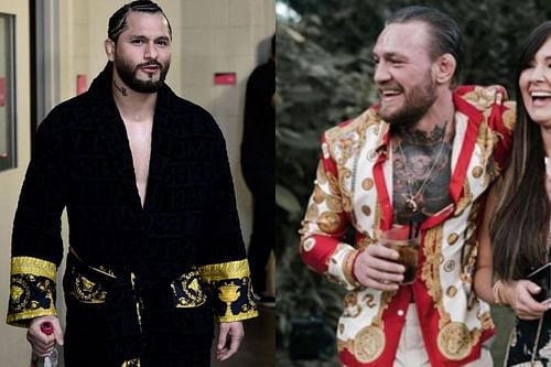 Jorge Masvidal (left) and Conor McGregor (right)