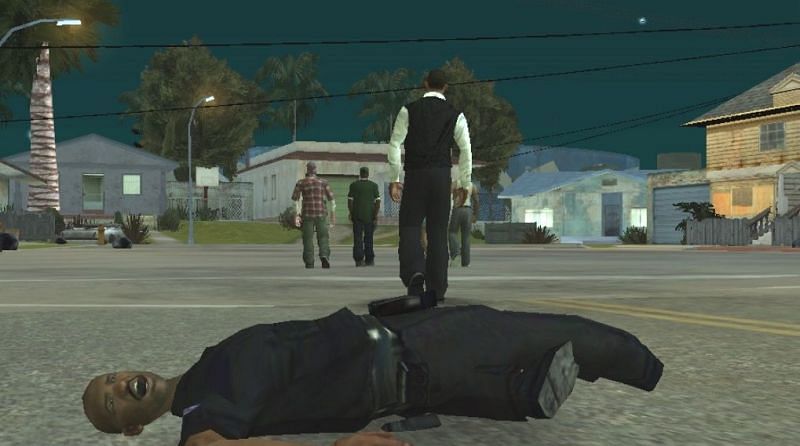 CJ&#039;s story is simple for GTA San Andreas fans to follow (Image via GTA Wiki)