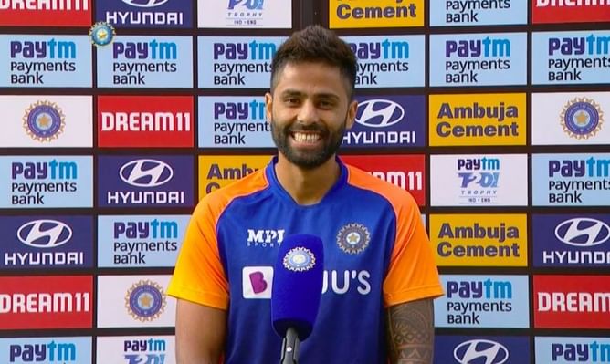 "It's a big boost, I had always dreamt of winning games for India" - Suryakumar Yadav