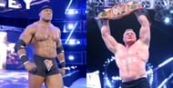 Brock Lesnar and Bobby Lashley