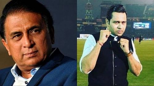 Sunil Gavaskar (L) and Aakash Chopra are a part of the commentary team for the India vs England T20I series