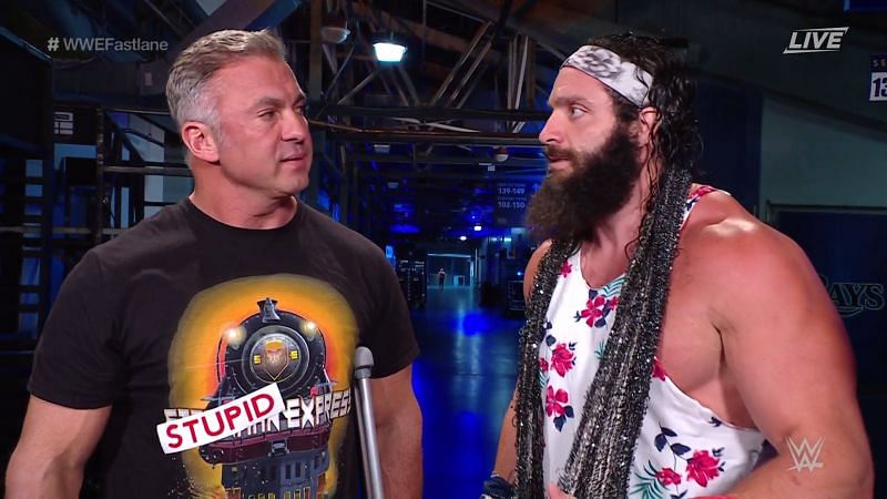 McMahon played both Strowman and Elias at Fastlane.